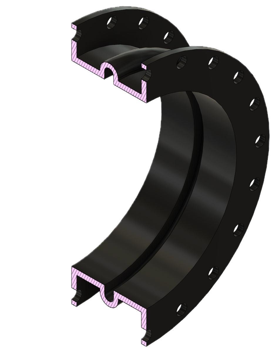 Narrow Arch Rubber Expansion Joint