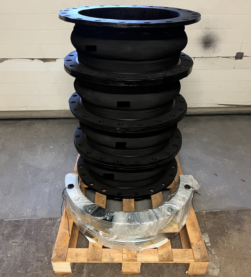 Rubber expansion joint – Battordi production photo 5