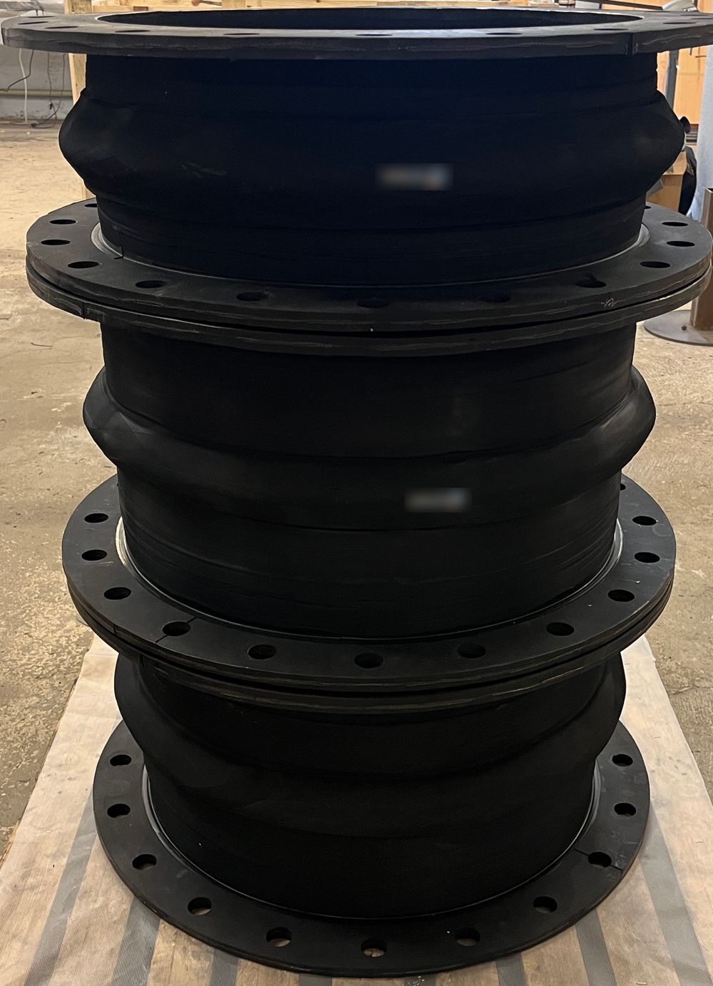 Rubber expansion joint – Battordi production photo 8